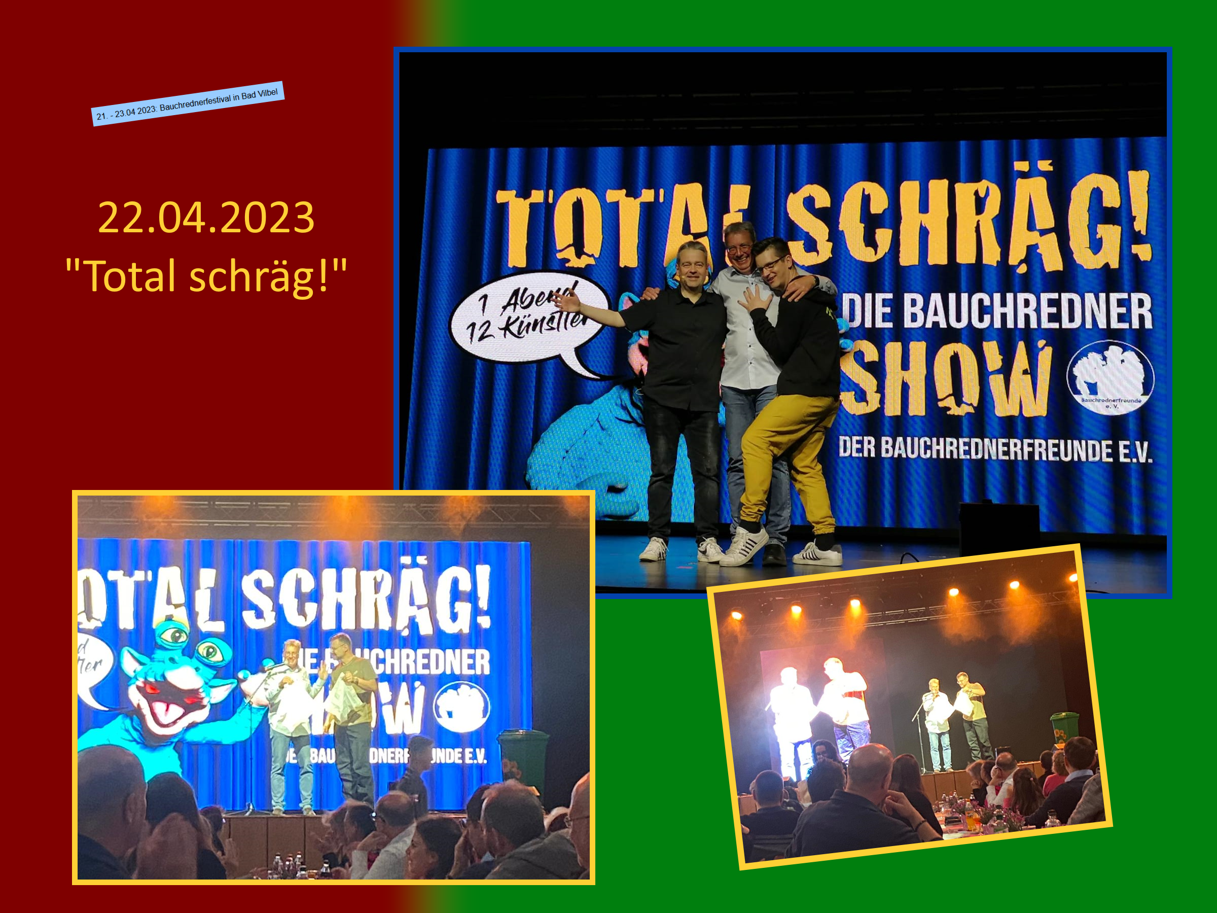 "Total schräg!" - Show der Bauchrednerfreunde e.V.