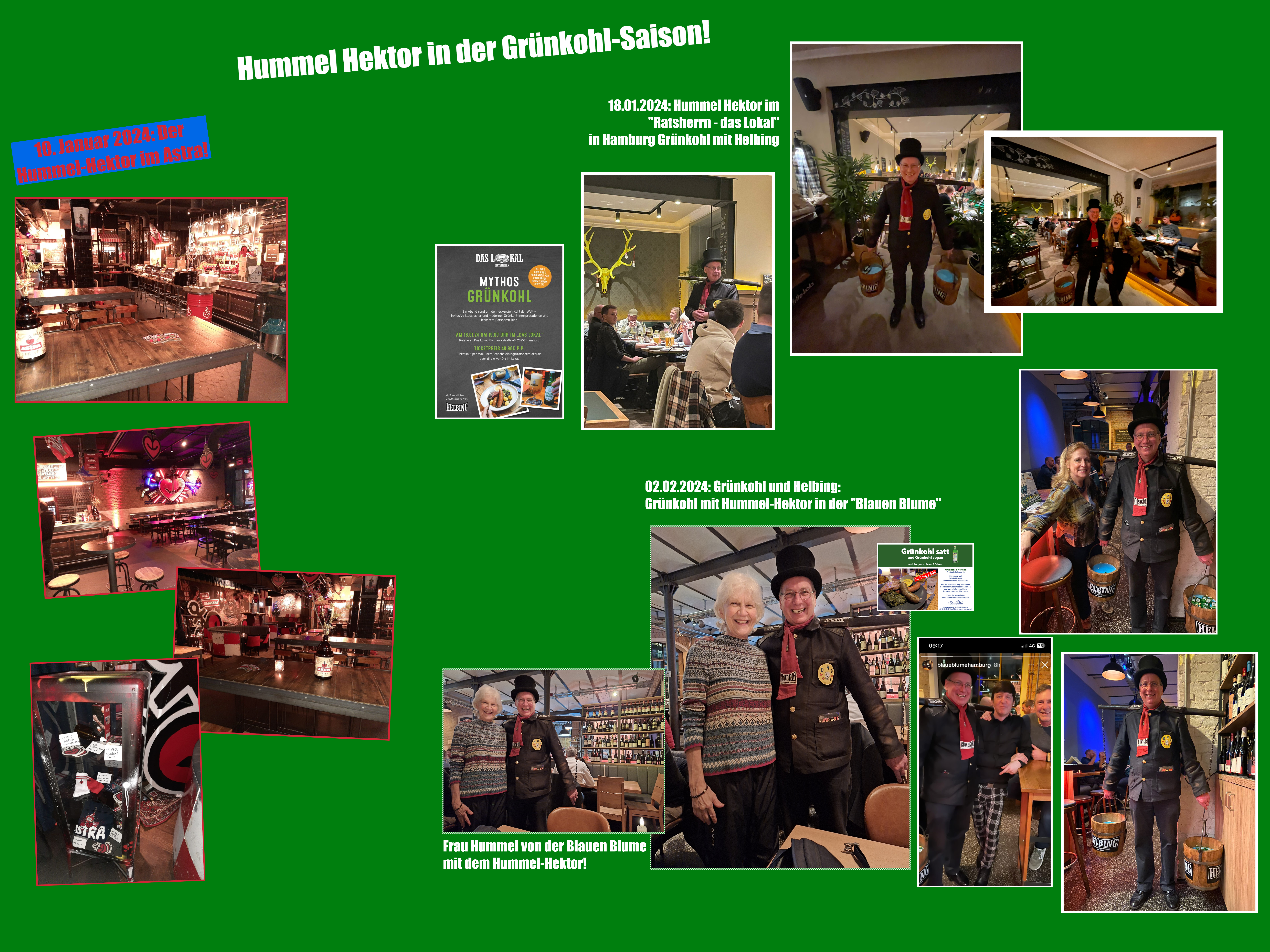 Die Grünkohl-Saison 2024 mit Hummel Hektor